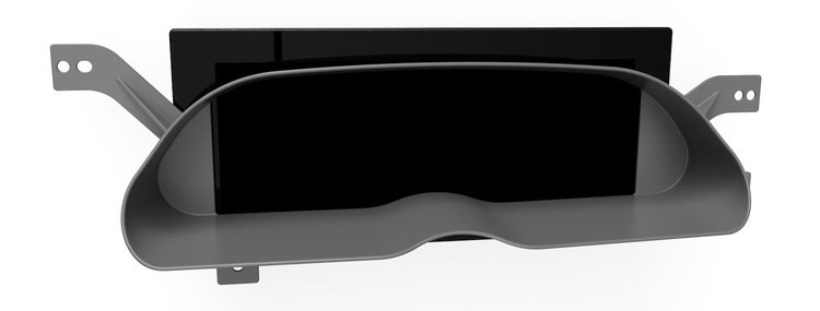 RR00577 Holley 12.3 in. Digital Dash Bezel for 1993-1996 Chevy Camaro