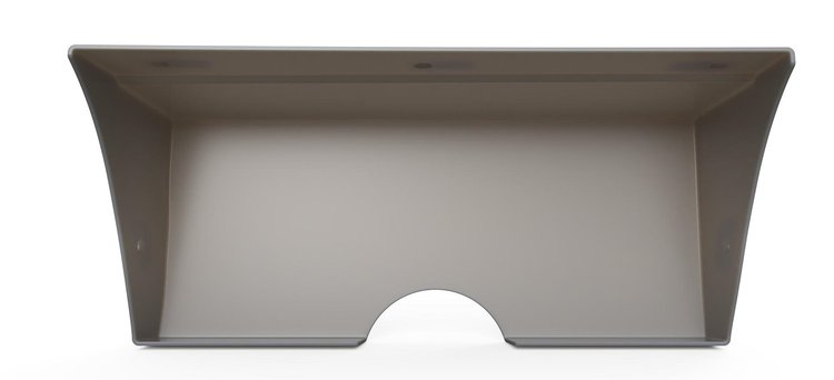 RR00581 Blank Dash Bezel for 1972-1978 Chevy Corvette