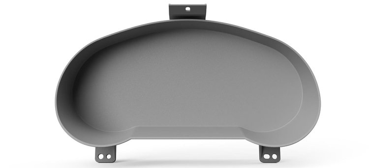 RR00592 Blank Dash Bezel, 2002-2007 Subaru Impreza WRX