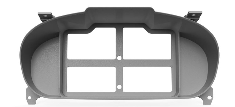 RR00599 Tinker 7 in. Digital Dash Bezel, 1996-2000 Honda Civic