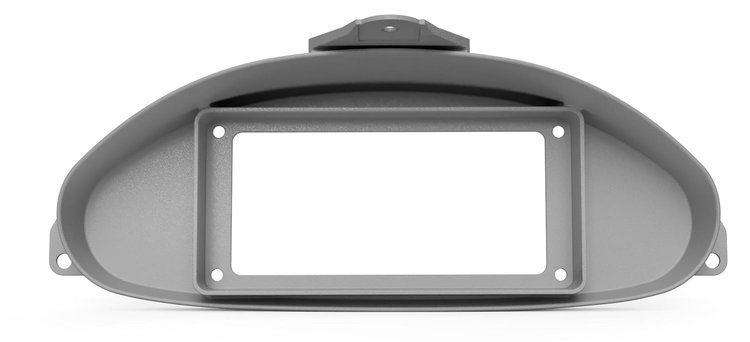 RR00605-DD Holley 6.86 in. Digital Dash Bezel w/Dash Defense, 1994-2001 Honda/Acura Integra DC1/DC2/DC4
