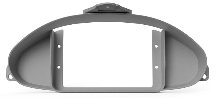 RR00609-DD Holley 7 in./ Aces 7 in. Digital Dash Bezel w/Dash Defense, 1994-2001 Honda/Acura Integra DC1/DC2/DC4