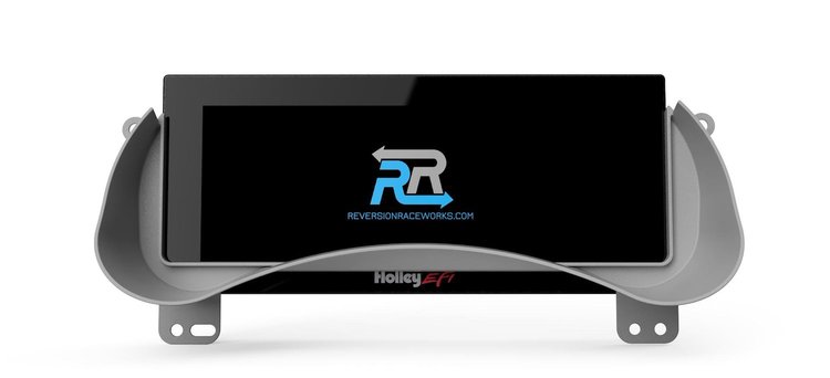 RR00616-DD Holley 12.3 in. Digital Dash Bezel w/Dash Defense, 202001-2009 Chevy TrailBlazer