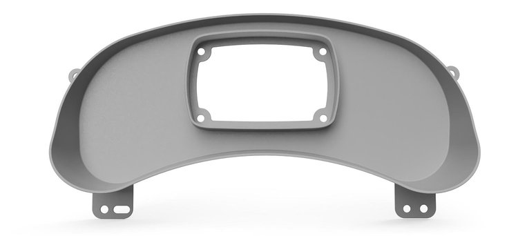 RR00618-DD FuelTech FT600 Digital Dash Bezel w/Dash Defense, 202001-2009 Chevy TrailBlazer