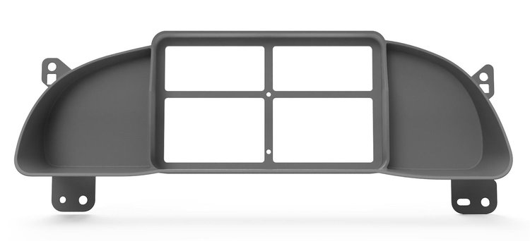 RR00623 Tinker 7 in. Side Mount Digital Dash Bezel, 1998-2004 Ford F150