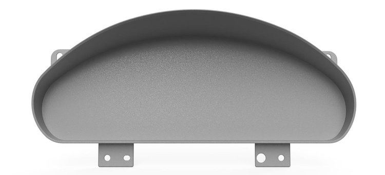 RR00636 Blank Dash Bezel, 1989 -2005 Mazda MX-5 Miata