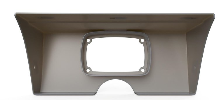 RR00653-DD FuelTech FT600 Digital Dash Bezel w/Dash Defense, 1978-1982 Chevy Corvette C3