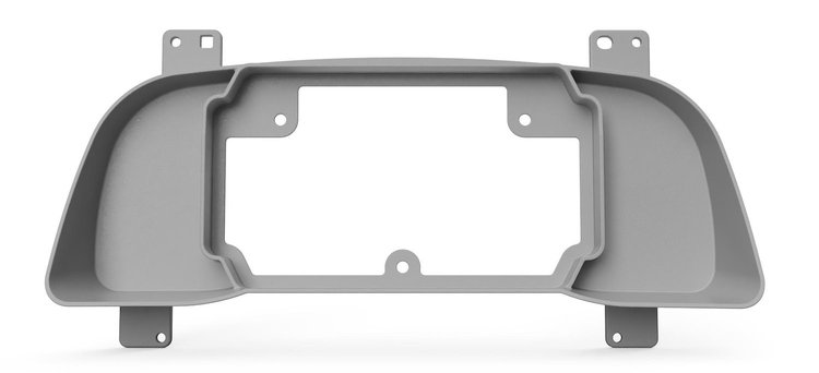 RR00657 Haltech IC-7 Digital Dash Bezel, 1998-2002 Dodge Ram