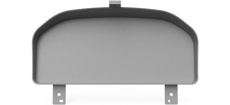 RR00661 Blank Dash Bezel, 2009-2018 Ram Truck