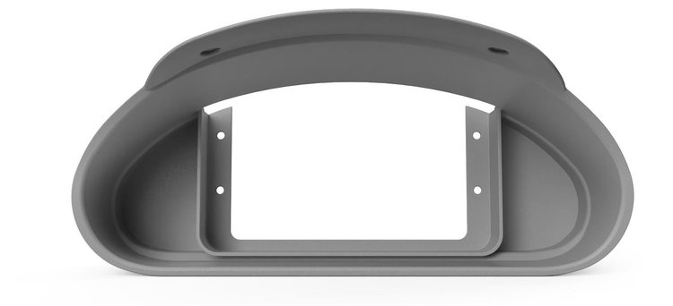 RR00711-DD Holley 7 in./Aces 7 in. Digital Dash Bezel w/Dash Defense, BMW E46