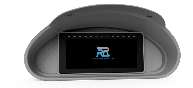 RR00712 Holley 6.86 in. Digital Dash Bezel for BMW E46
