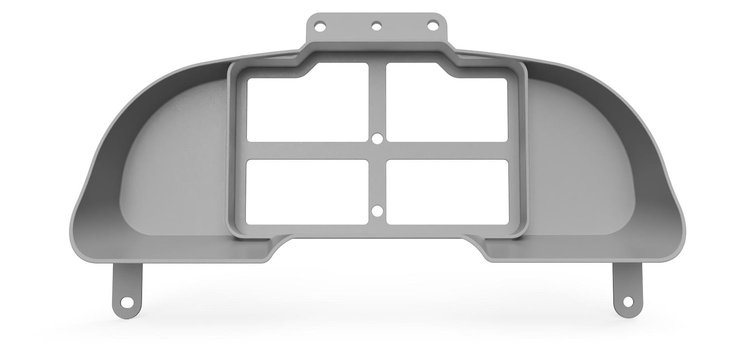 RR00743 Tinker 7 in. Digital Dash Bezel for 1990-1996 Nissan 300ZX