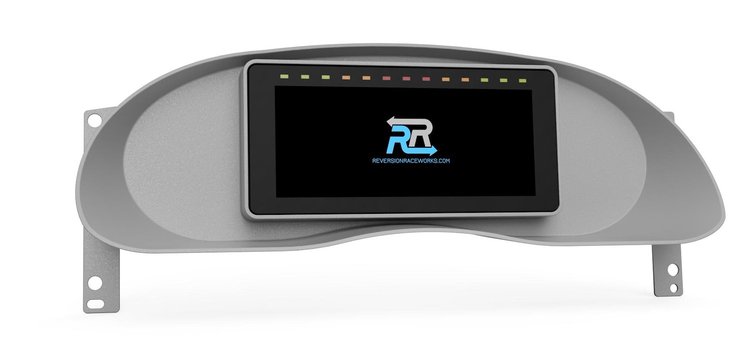 RR00746 Holley 6.86 in. Digital Dash Bezel, 1998-2004 Ford Ranger/Mazda B3000