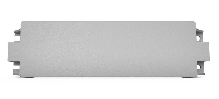 RR00755 Climate Control Delete Panel Blank for 1984-1989 Chevy Corvette C4