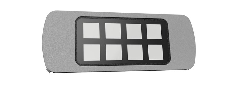 RR00773 Overhead Console Panel for 1988-2006 Chevy Truck, Fits Switch Pros SP9100 Switch Panel System