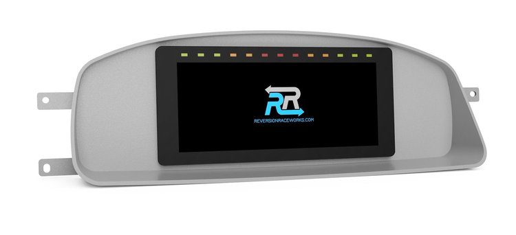 RR00785 Holley 6.86 in. Digital Dash Bezel, 1992-1995 Honda Civic EG/EH/EJ