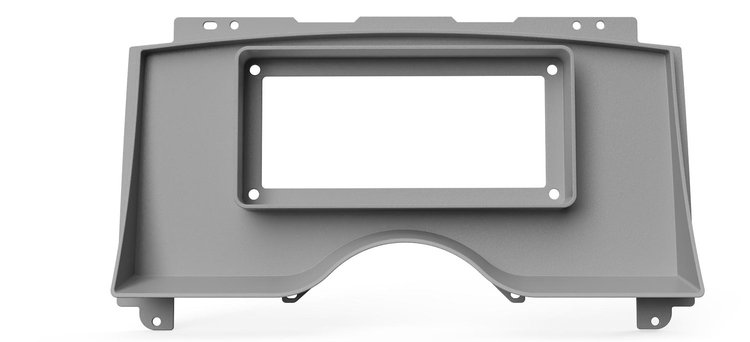 RR00798 Holley 6.86 in. Digital Dash Bezel, 1994 Chevy S10