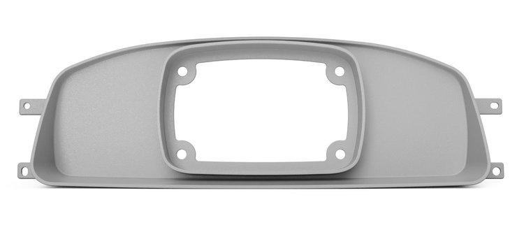 RR00807-DD FuelTech FT600 Digital Dash Bezel w/Dash Defense, 1992-1995 Honda Civic EG/EH/EJ