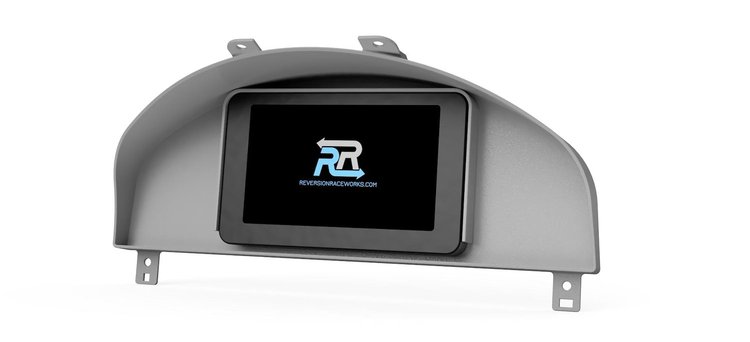 RR00822-DD Holley 7 in./Aces 7 in. Digital Dash Bezel w/Dash Defense, 2008-2009 Pontiac G8