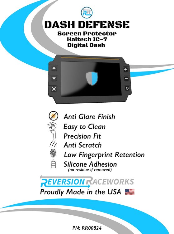 RR00824 Haltech IC-7 Digital Dash Screen Protector, Dash Defense