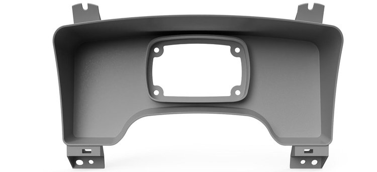 RR00829 FuelTech FT600 Digital Dash Bezel, 2002-2009 Dodge Ram 3rd Gen