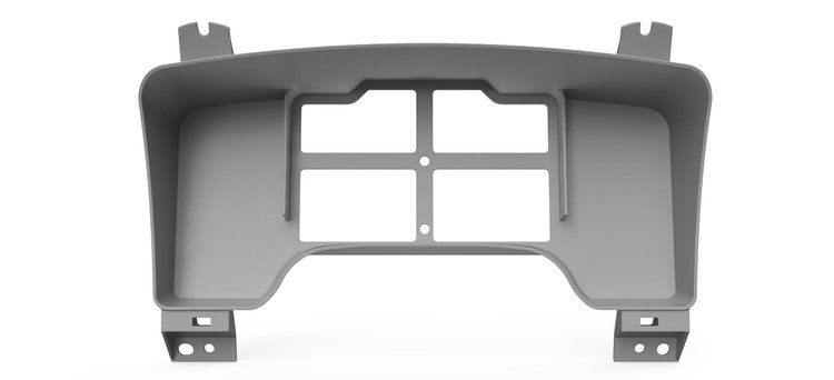 RR00835 Tinker 7 Digital Dash Bezel, 2002-2009 Dodge Ram 3rd Gen