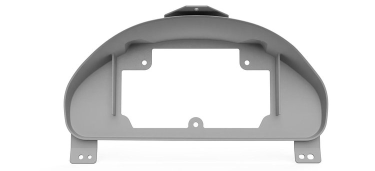 RR00845-DD Haltech IC-7 Digital Dash Bezel w/Dash Defense, 2001-2005 Honda Civic