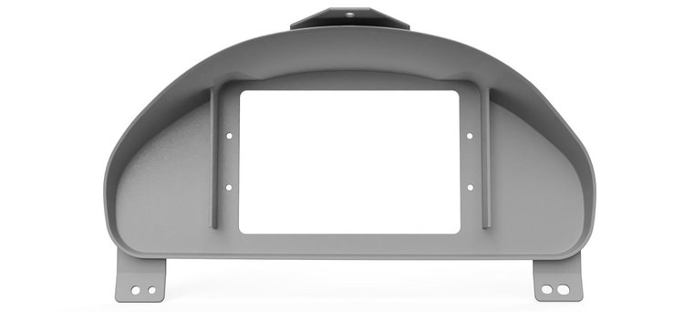 RR00848 Holley 7 in./Aces 7 in. Digital Dash Bezel, 2001-2005 Honda Civic