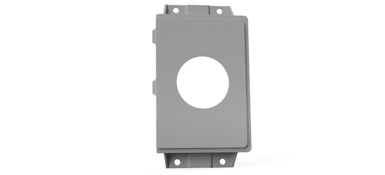 RR00861 HVAC Delete Panel, 1994-1997 Chevy S10, 1 Gauge