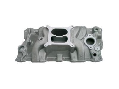 Merlin BB-Chevy Dual Plane Intake, Rectangle Port Heads