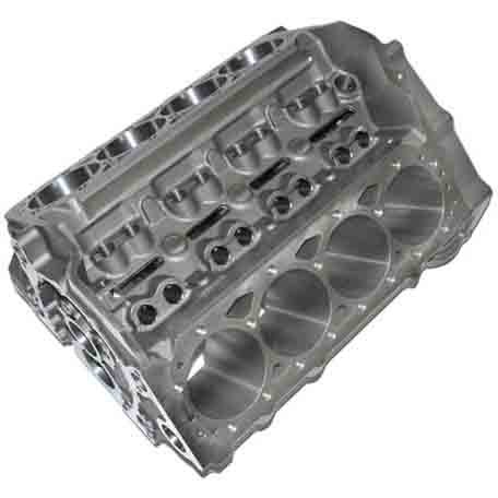 Motown PRO Lightweight Cast Iron Small Block Chevy Engine Bare Block