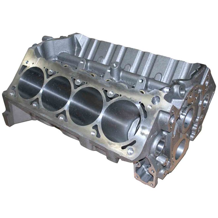 Motown LS/Small Block Chevy Hybrid Cast Iron Engine Bare Block