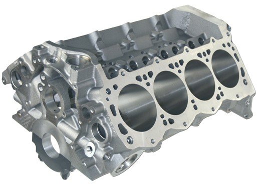 Man O' War Small Block Ford Cast Iron Bare Engine Block w/2.749 in. (Cleveland) Mains