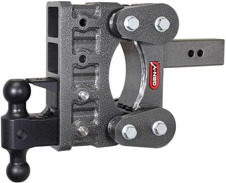 GH-1324 BOSS TORSION-FLEX Hitch 2.500 in. Shank [6 in. Drop, 2,400 lbs. TW, 21,000 lbs. GTW]