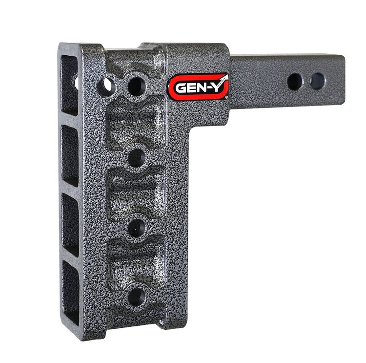 GH-304 MEGA-DUTY Adjustable Drop Hitch 2 in. Shank [7.500 in. Drop, 1,500 lbs. TW, 10,000 lbs. GTW]