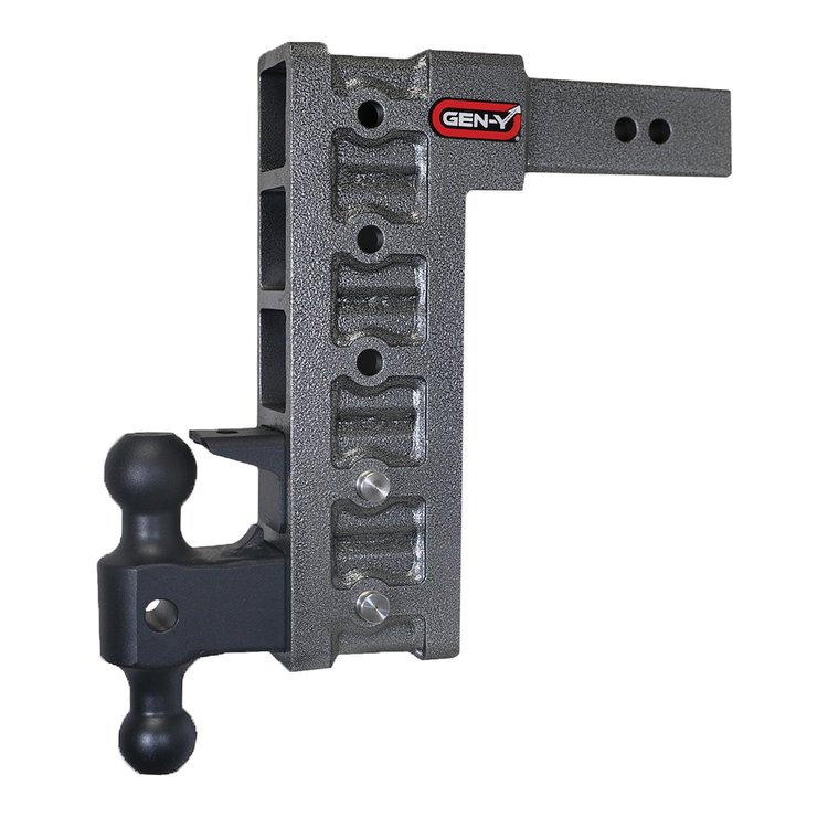 GH-625 MEGA-DUTY Adjustable Drop Hitch 2.500 in. Shank [12 in. Drop, 3,000 lbs. TW, 21,000 lbs. GTW]