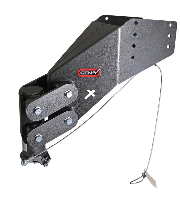 GH-8046AL Executive Torsion-Flex SnapLatch Rhino Fifth Wheel Pin Box 2 5/16 in. Coupler [1,500 lbs.-3,500 lbs. Pin Weight Range]