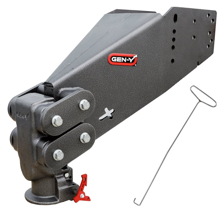 GH-8075AL Executive Torsion-Flex SnapLatch Fifth Wheel to Gooseneck 2 5/16 in. Coupler [4,500 lbs.-6,500 lbs. Pin Weight Range]