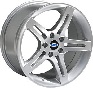 Silver Pentar Wheel 18" x 9.5"