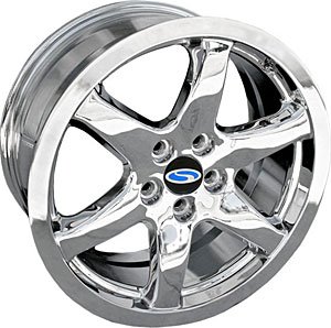 Chrome Hexentric Wheel 18" x 9.5"