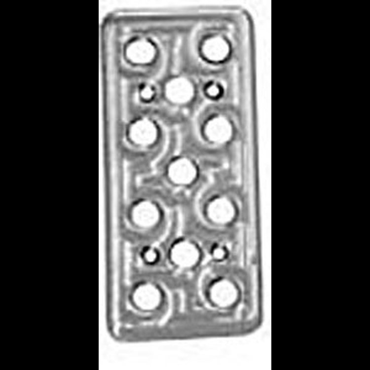Billet Pedal Cover 1979-2004 Mustang