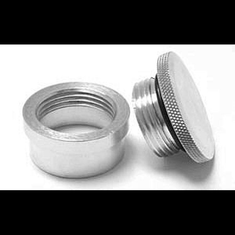 Billet Weld-in Oil Cap kit Bung ID: 1.235"