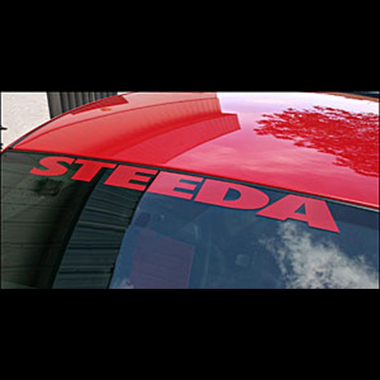 Windshield Decal Red