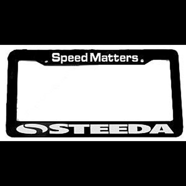 License Plate Frame "Speed Matters"