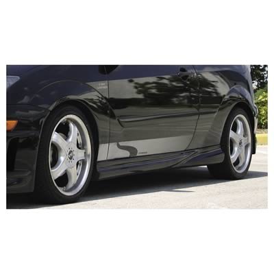 Sidewinder Side Stripes Silver