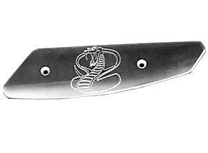 Billet Winglets Cobra snake logo