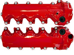 Powdercoated Valve Covers 2005-2008 Mustang GT V8