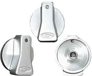 Silver AC Knobs 1990-2004 Mustang