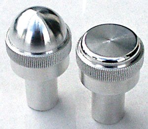 Flat Top Head Light Knob Machined