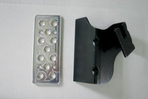 Billet Billet Dead Pedal 2005-2014 Mustang
